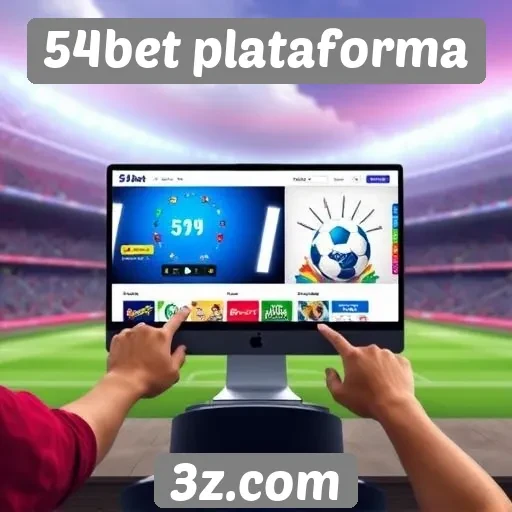 Análise da interface amigável do site 54bet